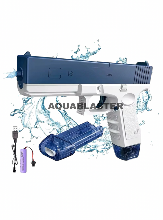 Blue Electric Water Gun - Small Canister