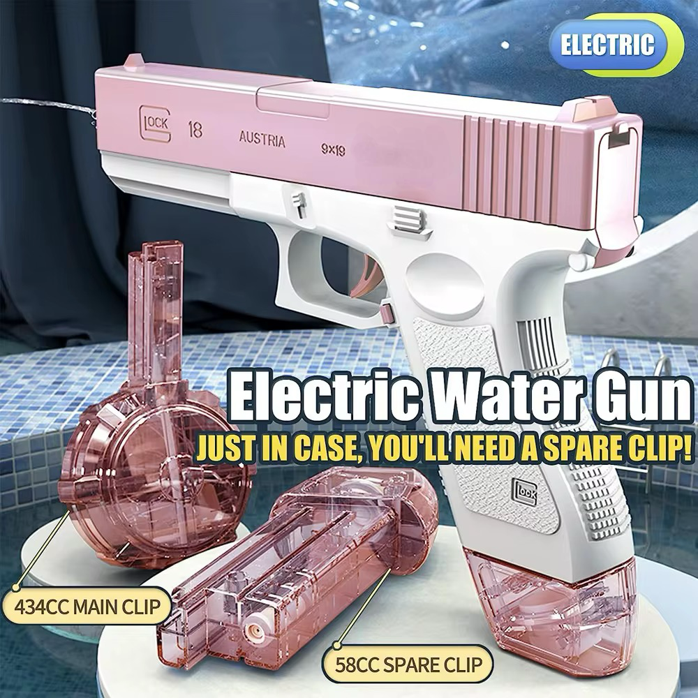 Electric Water Gun - Pink