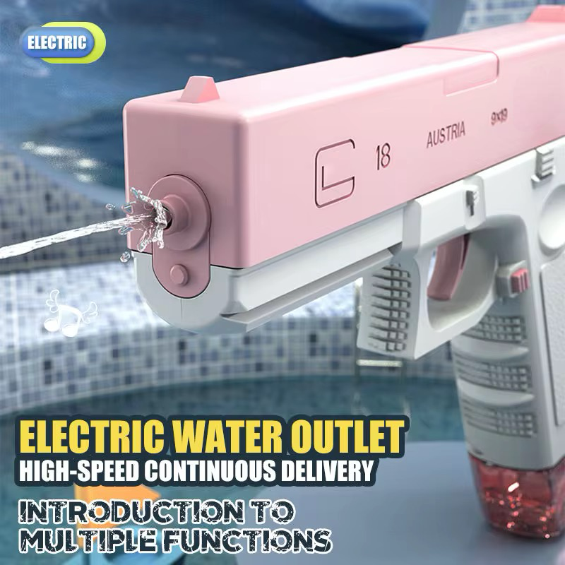 Electric Water Gun - Pink